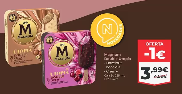 Oferta de Magnum -  Double Uomo por 3,99€ en La Sirena