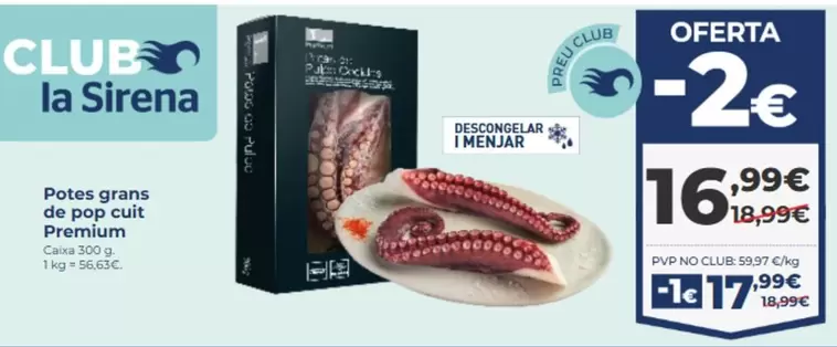 Oferta de La Sirena - Potes Grans De Pop Cuit Premium por 16,99€ en La Sirena