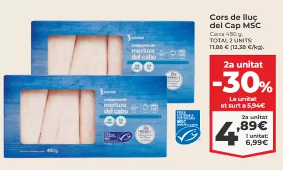 Oferta de Total - Cors de lluc del Cap MSC por 5,46€ en La Sirena