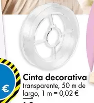 Oferta de Cinta Decorativa por 1€ en TEDi