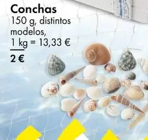 Oferta de Conchas por 2€ en TEDi