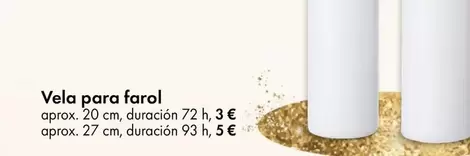 Oferta de Vela Para Farol por 3€ en TEDi