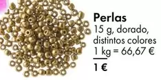 Oferta de Perlas por 1€ en TEDi