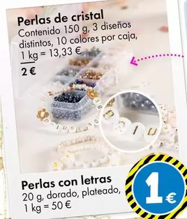 Oferta de Perlas De Cristal por 1€ en TEDi