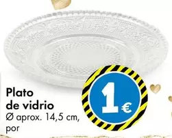 Oferta de Plato De Vidrio por 1€ en TEDi