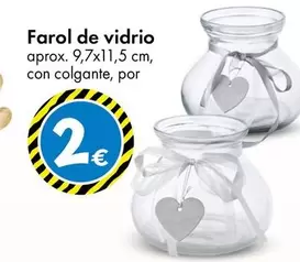 Oferta de Farol De Vidrio por 2€ en TEDi