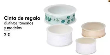 Oferta de Cinta De Regalo por 2€ en TEDi