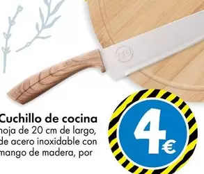 Oferta de Cuchillo De Cocina por 4€ en TEDi