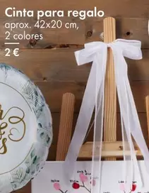 Oferta de Cinta Para Regalo por 2€ en TEDi