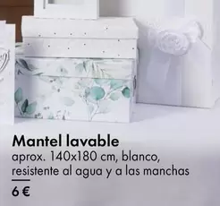 Oferta de Mantel Lavable por 6€ en TEDi