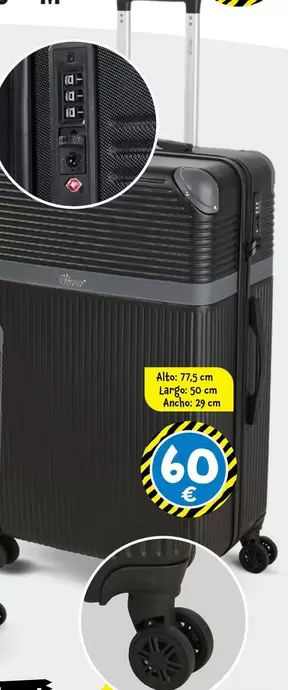 Oferta de Maleta Rígida Prémium por 60€ en TEDi