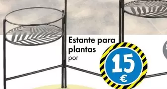 Oferta de Estante Para Plantas por 15€ en TEDi
