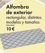 Oferta de Alfombra De Exterior por 10€ en TEDi