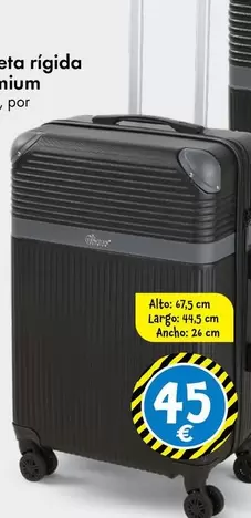 Oferta de Maleta Rígida Prémium por 45€ en TEDi
