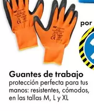Oferta de Guantes De Trabajo por 2€ en TEDi
