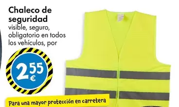 Oferta de Chaleco De Seguridad por 2,55€ en TEDi