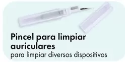 Oferta de Pincel Para Limpiar Auriculares por 1€ en TEDi