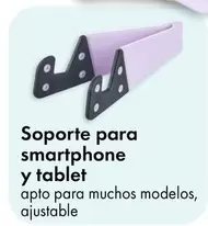 Oferta de Soporte Para Smartphone Y Tablet por 1€ en TEDi