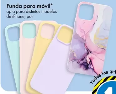 Oferta de Funda Para Movil por 1€ en TEDi