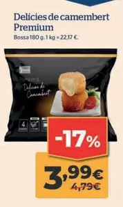 Oferta de Premium - Delicias De Camembert por 3,99€ en La Sirena