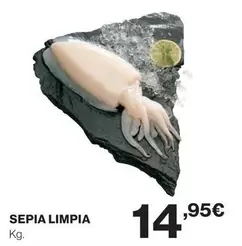 Oferta de Sepia Limpia por 14,95€ en Hipercor