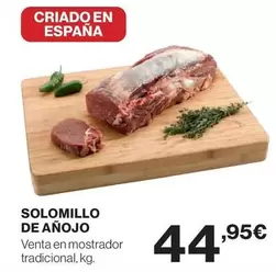 Oferta de Solomillo De Anojo por 44,95€ en Hipercor