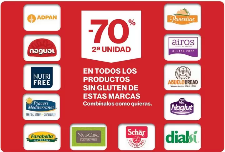 Oferta de Adpan - En Todos Los Productos Sin Gluten De Estas Marcas en Hipercor