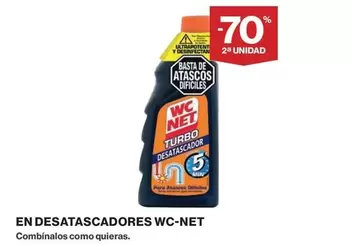 Oferta de WC Net - En Desatascadores en Hipercor
