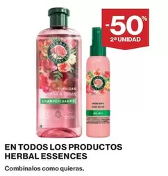 Oferta de Herbal Essences - En Todos Los Productos en Hipercor
