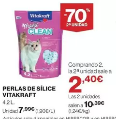 Oferta de Vitakraft - Perlas De Sílice por 7,99€ en Hipercor