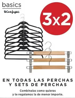 Oferta de En Todas Las Perchas Y Sets De Perchas en Hipercor