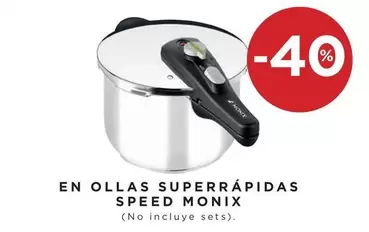Oferta de Monix - En Ollas Superrapidas Speed en Hipercor