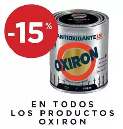Oferta de Oxiron - En Todos Los Productos en Hipercor