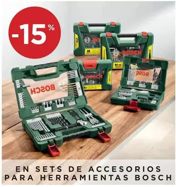 Oferta de Bosch - En Sets De Accesorios Para Herramientas en Hipercor