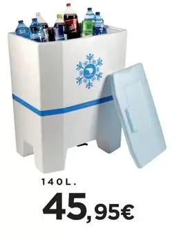 Oferta de 140 L por 45,95€ en Hipercor
