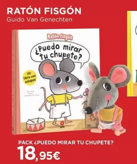 Oferta de Ratón Fisgón por 18,95€ en Hipercor