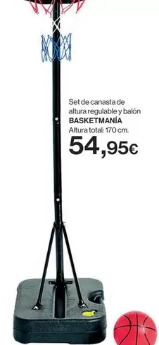 Oferta de Total - Set De Canasta De Altura Requilable Y Balbón por 54,95€ en Hipercor