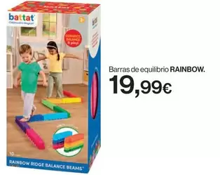 Oferta de Barras De Equilibrio por 19,99€ en Hipercor