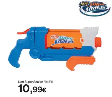 Oferta de Nerf - Super Soaker Flip Fill por 10,99€ en Hipercor