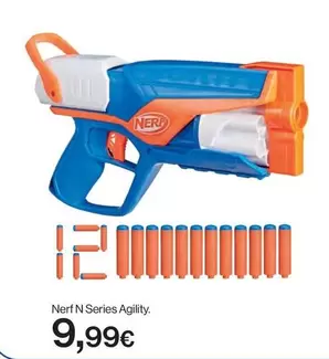 Oferta de Nerf - N Series Agility por 9,99€ en Hipercor