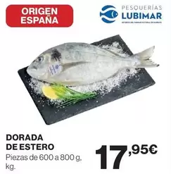 Oferta de Origen - Dorada De Estero por 17,95€ en El Corte Inglés