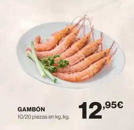Oferta de Gambón por 12,95€ en El Corte Inglés