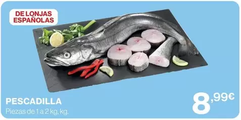 Oferta de Pescadilla por 8,99€ en El Corte Inglés
