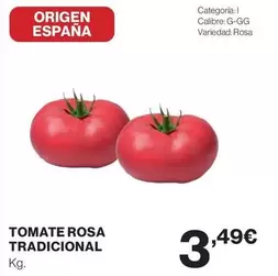 Oferta de Origen - Tomate Rosa Tradicional por 3,49€ en El Corte Inglés