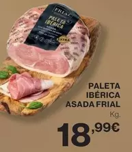 Oferta de Frial - Paleta Iberica Asada por 18,99€ en El Corte Inglés