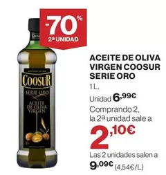 Oferta de Coosur - Aceite De Oliva Virgen Serie Oro por 6,99€ en El Corte Inglés