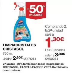 Oferta de Cristasol - Limpiacristales por 2,6€ en El Corte Inglés