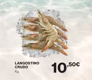 Oferta de Langostino Crudo por 10,5€ en El Corte Inglés