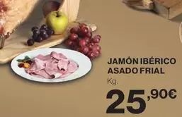 Oferta de Frial - Jamón Ibérico Asado por 25,9€ en El Corte Inglés