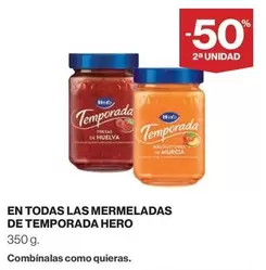 Oferta de Hero - En Todas Las Mermeladas De Temporada en El Corte Inglés